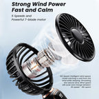 Coldsky 4000mAh Mini Fan UK 5-Speed 3-in-1 Portable Fan