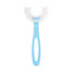 360° U Shape Baby Toothbrush Soft Silicone Infant Teether Brush