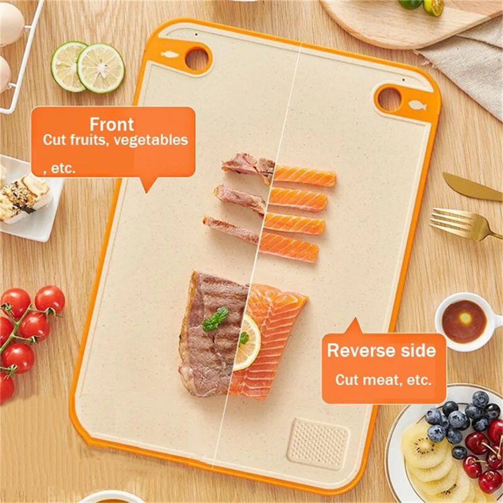 Double-Sided Cutting Board Antibacterial & Non-Slip