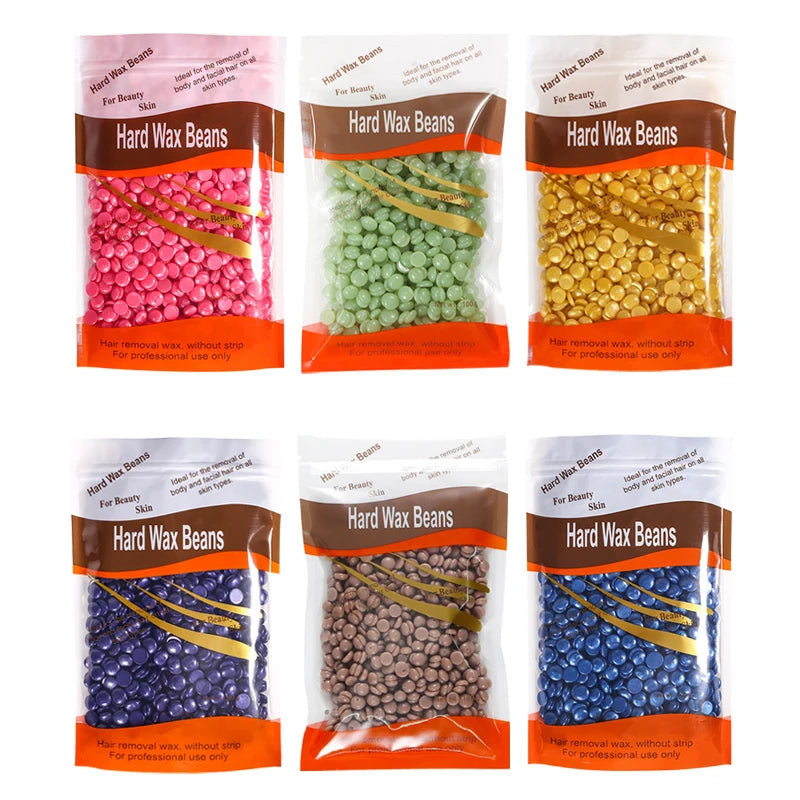 Brazilian Hard Wax Beans 50g Painless Body Hair Removal Wax
