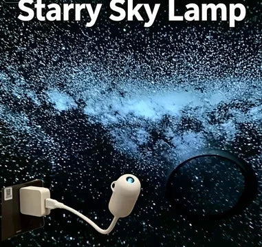 Mini Starry Sky Projector Lamp USB Portable Galaxy Night Light