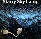 Mini Starry Sky Projector Lamp USB Portable Galaxy Night Light