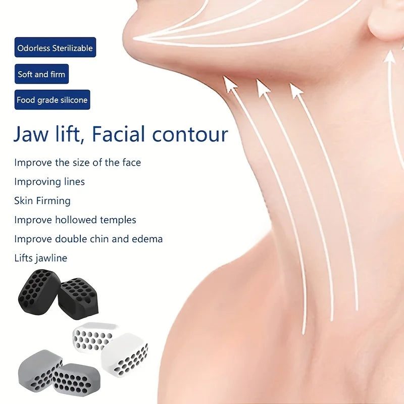 Jaw Exercise Ball Silicone Masseter Muscle Trainer Jawline
