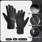Winter Waterproof Cycling Gloves Touchscreen Windproof MTB Gloves
