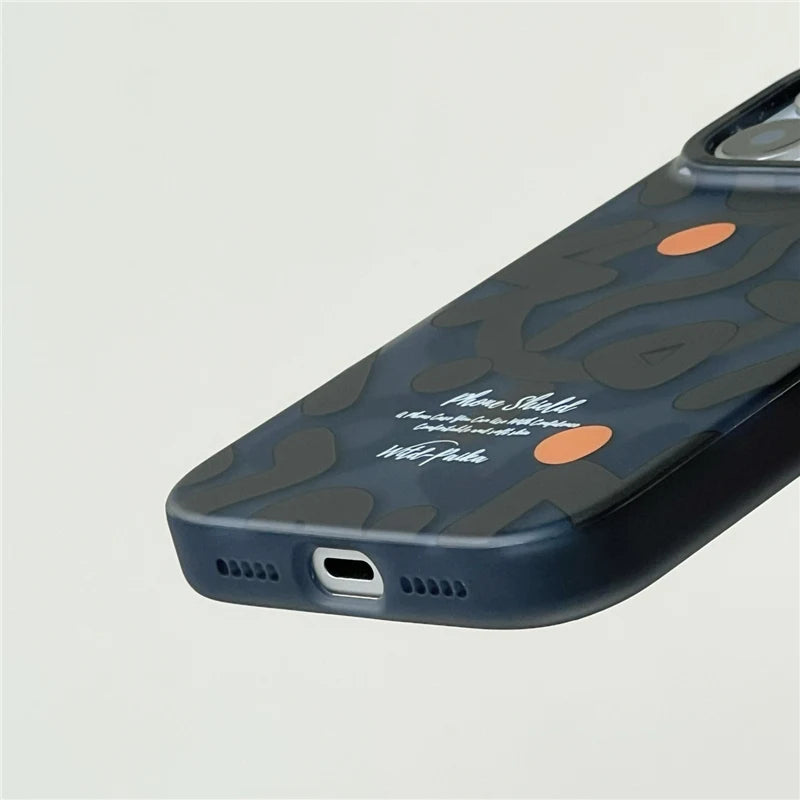 Graffiti MagSafe Wireless Charging Case for iPhone 17 16 15 14 Pro Max