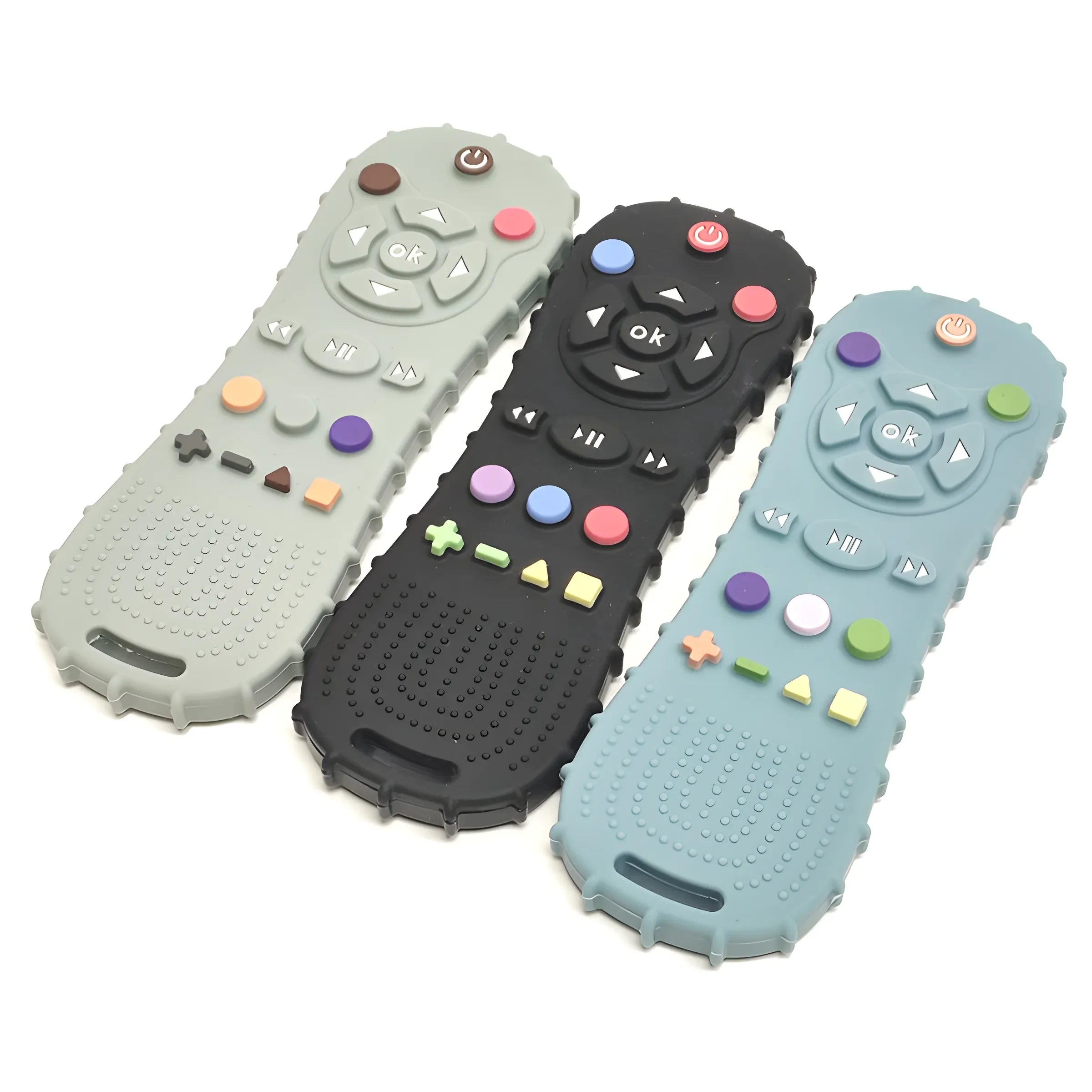 Baby Remote Control Teether Silicone Bracelet Teething Toy