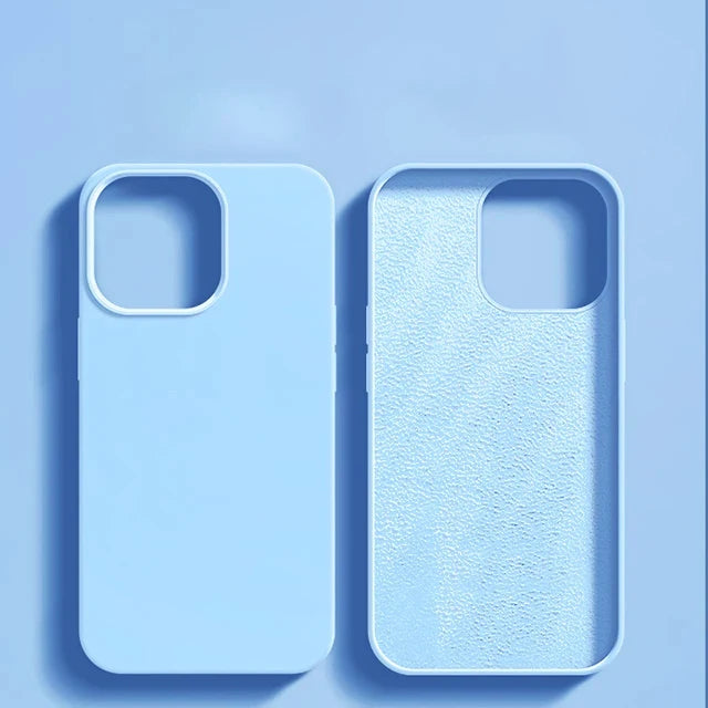 Shockproof Silicone Case for iPhone 11 12 13 14 15 16 17 Pro Max