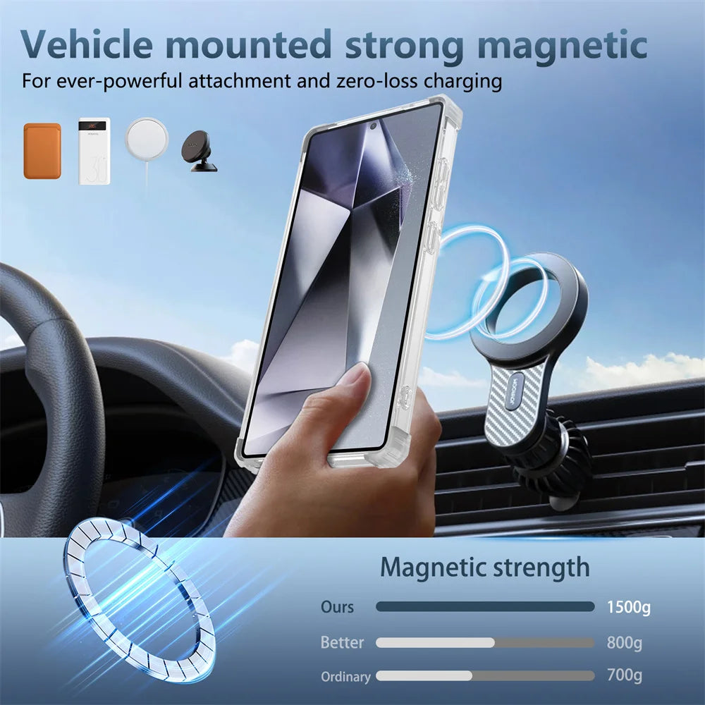 Magnetic Rotating Stand Case for Samsung Galaxy S21 S23 S24 S25 S26 Secondary image