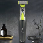 MLG Electric Shaver Cordless Body Trimmer USB T Blade Beard Razor Unisex