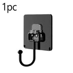 Rotating Self-Adhesive Hooks Waterproof Wall Storage Hook Set