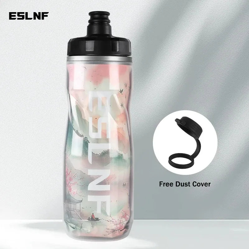ESLNF Insulated Cycling Water Bottle Large Capacity Cup
