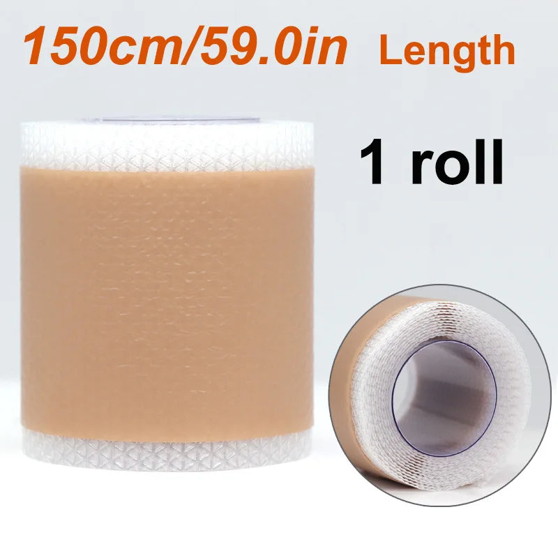 Reusable Silicone Scar Tape Waterproof Breathable Skin Friendly Adhesive