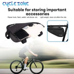 Bicycle Triangle Frame Bag MTB Waterproof Front Tube Storage Pouch