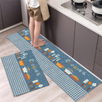 Kitchen Floor Mat UK Soft Washable Anti-Slip Area Rug
