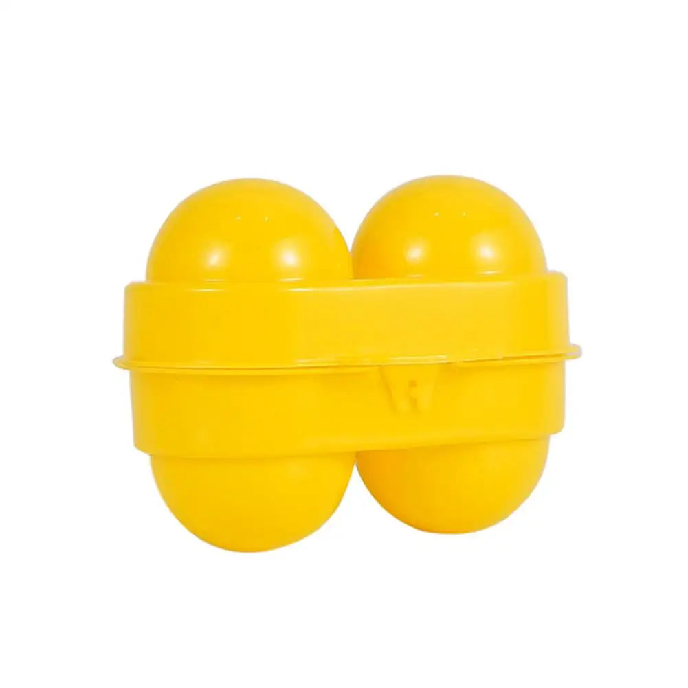 2 Grid Egg Storage Box Portable Camping Egg Holder