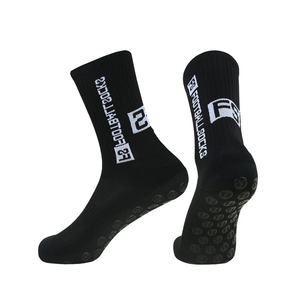 6 Pairs Non Slip Grip Socks Men Women Multi-Sport Anti-Slip