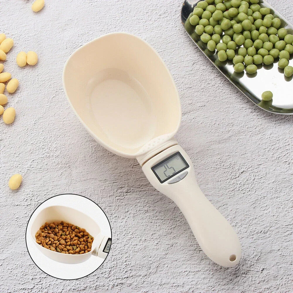Digital Pet Food Scoop Scale LED Measuring Spoon Secondary image
