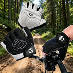 Half Finger Cycling Gloves Anti Slip Breathable MTB Gym Bike