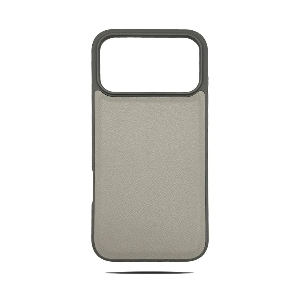 Premium Epsom Leather Case for iPhone 17 16 15 14 13 Pro Max Cover