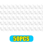 Mini Clear Adhesive Wall Hooks Transparent Sticky Storage Hooks