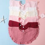 3PCS Baby Bibs Soft Drool Bandana Feeding Bib Set