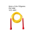 PVC Speed Jump Rope NeverTooLate Tangle Free Crossfit Fitness Rope