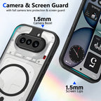 Luxury Magnetic Case for Nothing Phone 4A 3A Pro 3 2A Plus Cover