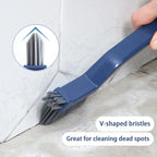 2-in-1 Gap Cleaning Brush Corner & Tile Scrubber