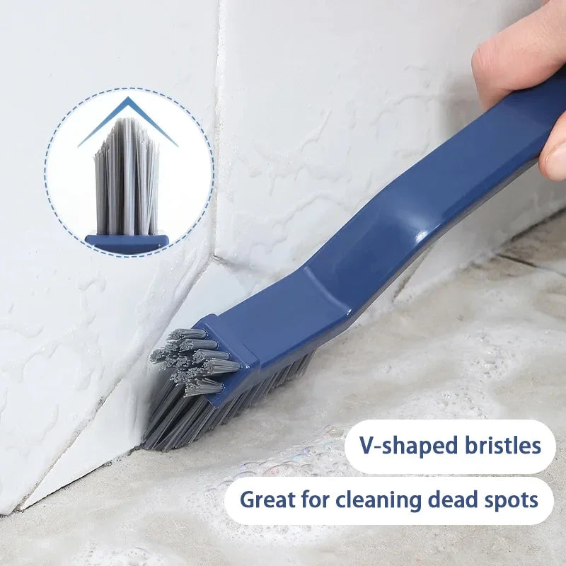 2-in-1 Gap Cleaning Brush Corner & Tile Scrubber