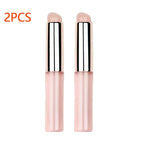 Silicone Nail Art Brush Mirror Powder Applicator Manicure Tool
