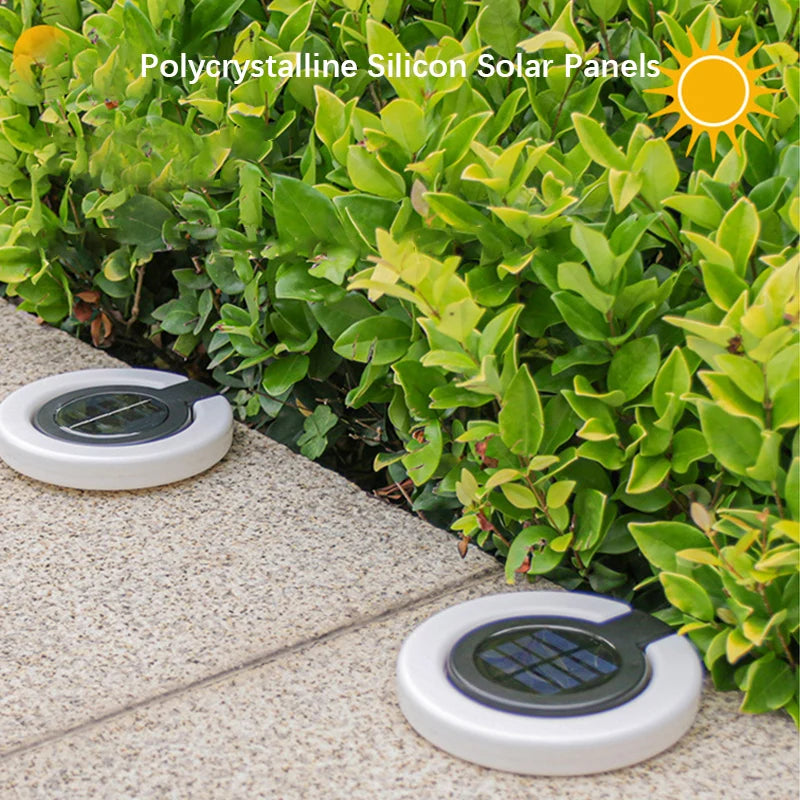 Solar Outdoor LED Lights Warm White Garden Lamp