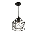 Industrial Pendant Light Black Ceiling Lamp for Kitchen & Bedroom