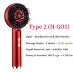 Scalp Oil Applicator | Red Light Massage Comb