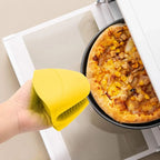 2PCS Silicone Pinch Grip Oven Mitts – Mini Heat Resistant Pot Holders