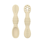 Baby Spoon Fork Set Soft Silicone Training Cutlery for Kids