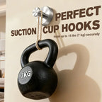 Stainless Steel Suction Cup Hook Reusable Waterproof Wall Hook