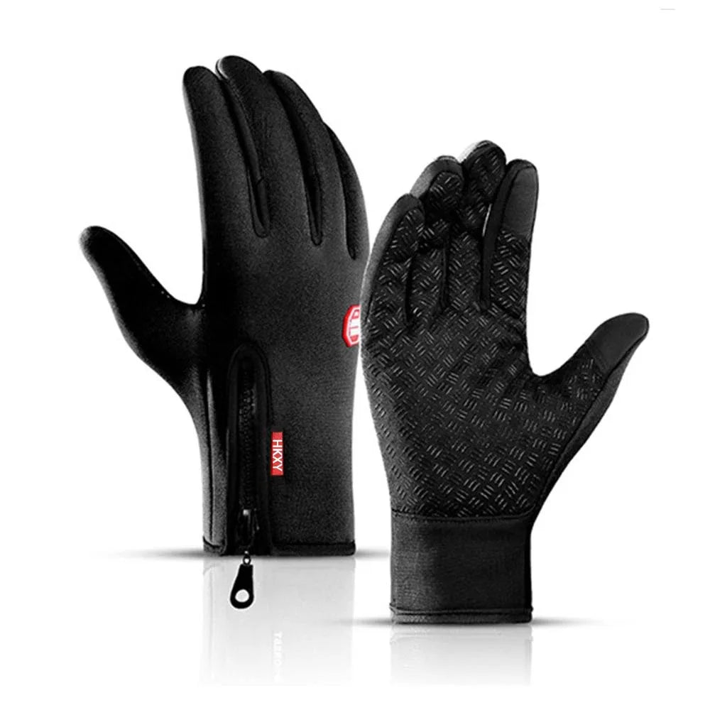 Winter Cycling Gloves Men Women Thermal Waterproof Touchscreen Warm