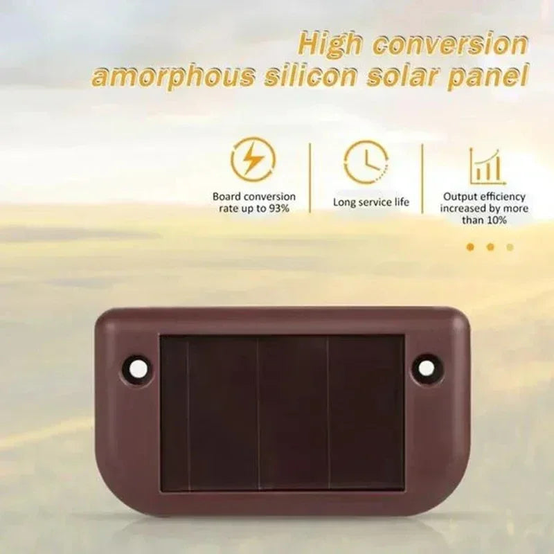 Waterproof Solar LED Step Lights for Garden & Patio Decor