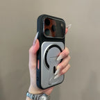 Wireless Charging & Invisible Stand Case for iPhone 17 16 15 Pro Max