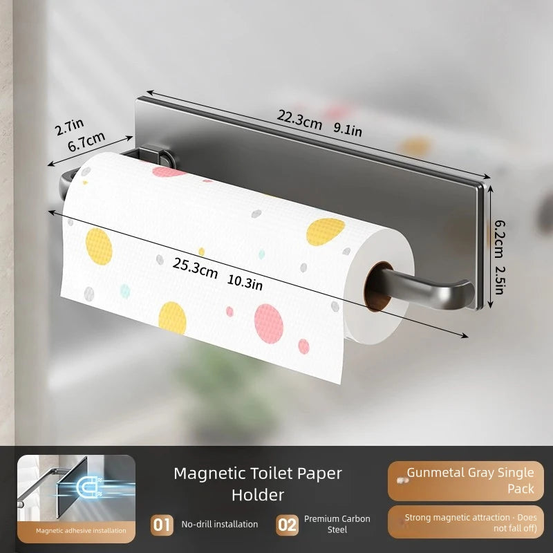 Magnetic Tissue Holder Kitchen Space Saver