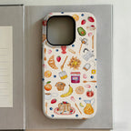 Luxury Lemon Double-Layer Case for iPhone 17 16 15 14 13 12 11 Pro Max