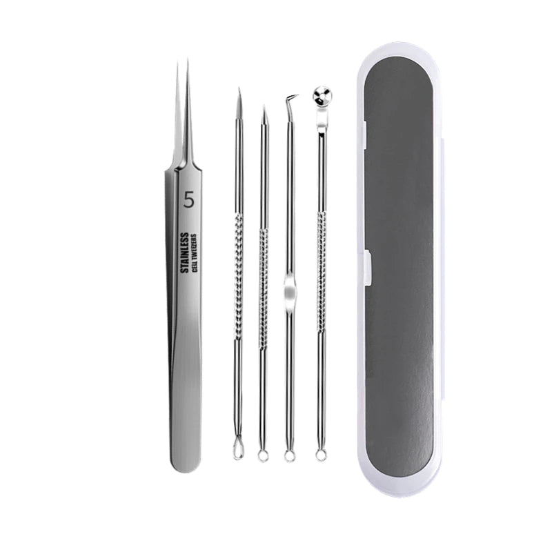 Stainless Steel Acne Blackhead Removal Needle – Pimple Extractor Tool
