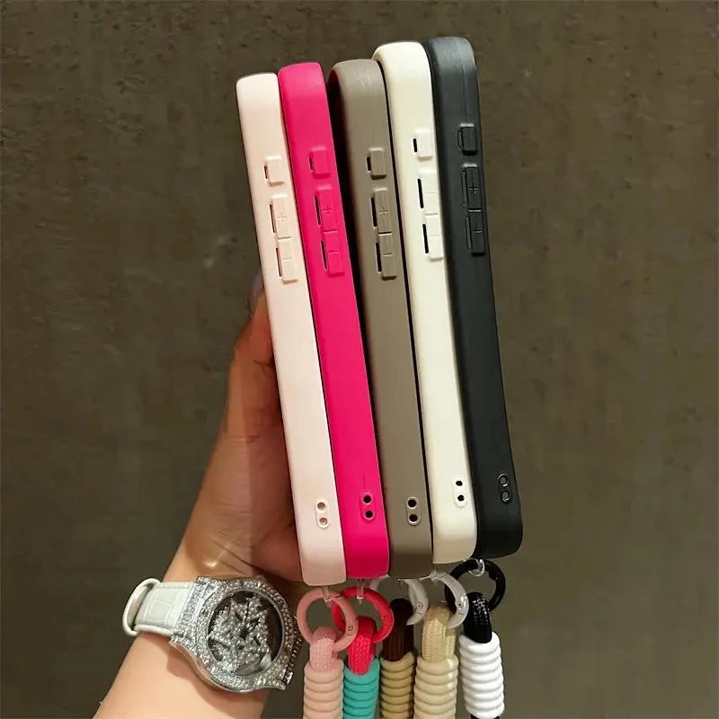 3D Heart Strap Case for Xiaomi 11T 13T 14T 15T 17T Pro Poco C71 C85