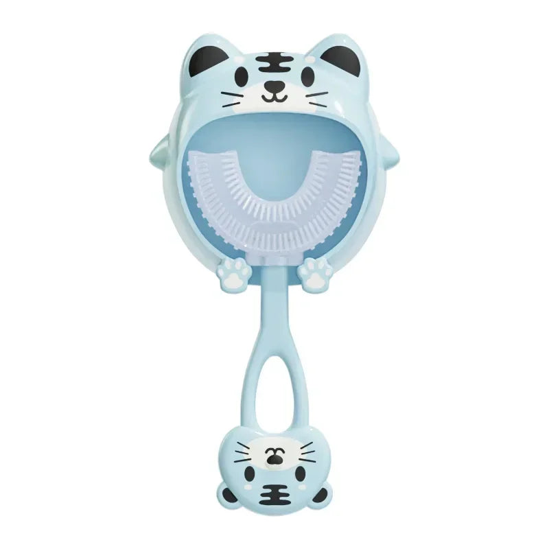 360° U Shape Baby Toothbrush Soft Silicone Kids Teeth Brush