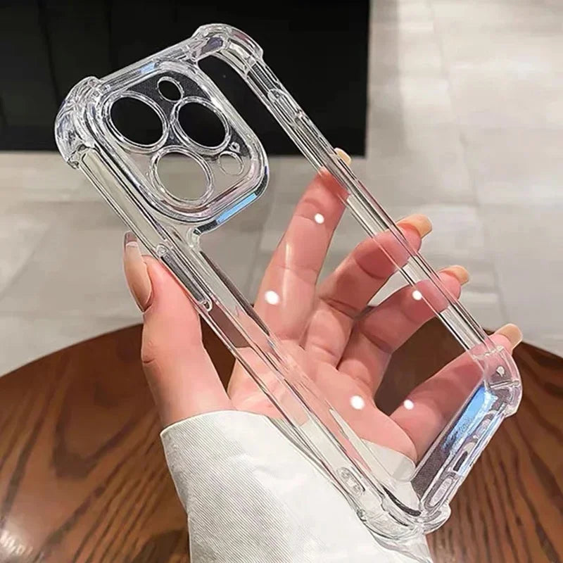 Floral Clear Shockproof Case for Motorola Edge 70 60 Fusion & Moto G