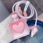 3D Love Heart Charger Protector for iPhone 18W/20W