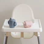 Silicone Baby Feeding Cup Portable Learning Water Cup