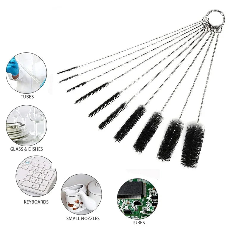 Stainless Steel Cleaning Brush Set Bottle Tube Brush Secondary image