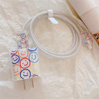 Cartoon Flower iPhone Charger Cover 18W/20W