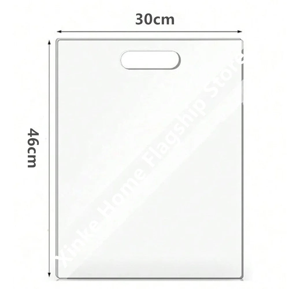Clear Acrylic Cutting Board Anti-Slip Kitchen Board